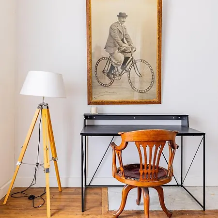 4p #jardin Luxembourg#montparnasse#paris 6 Apartment